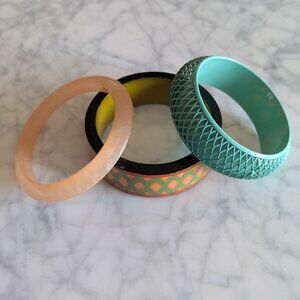 Colorful Bangle Set - Fun & Lightweight